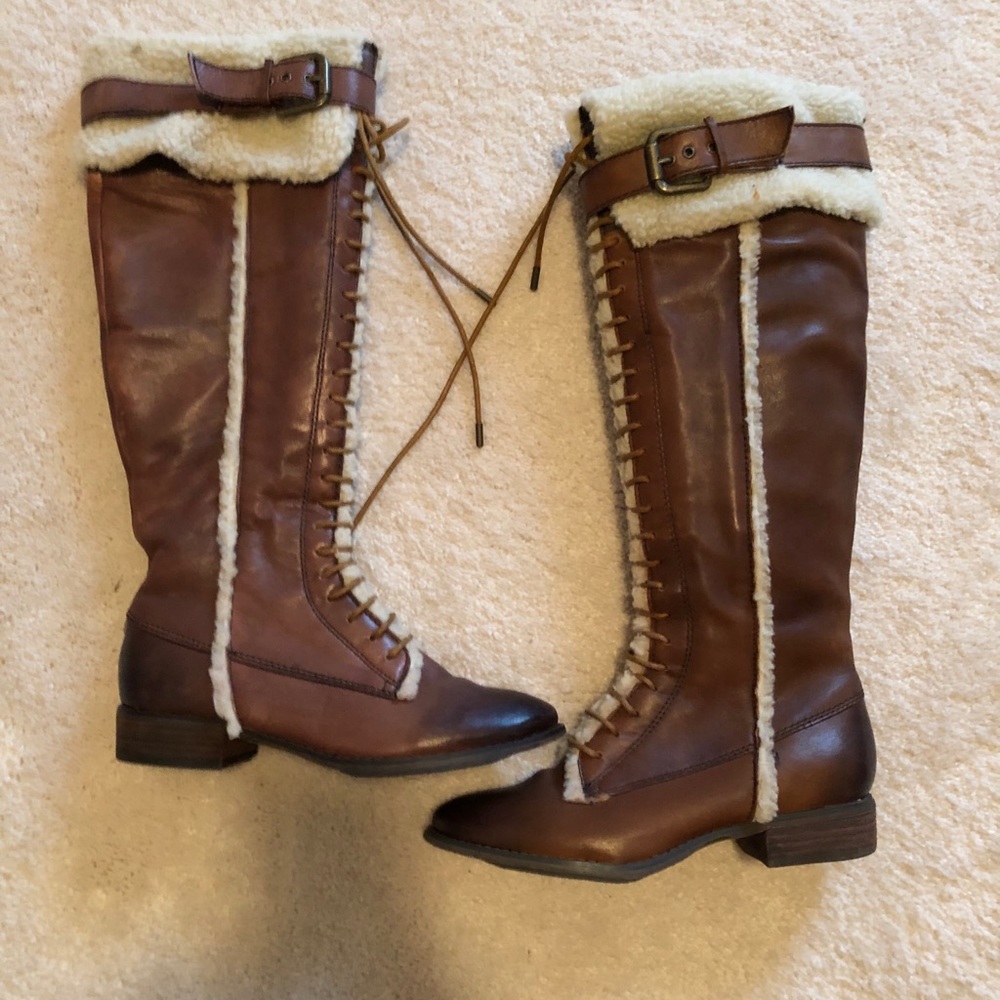 New brown boots